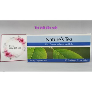 Trà thải độc ruột - Trà Ruột - Trà Natures hộp 30 gói