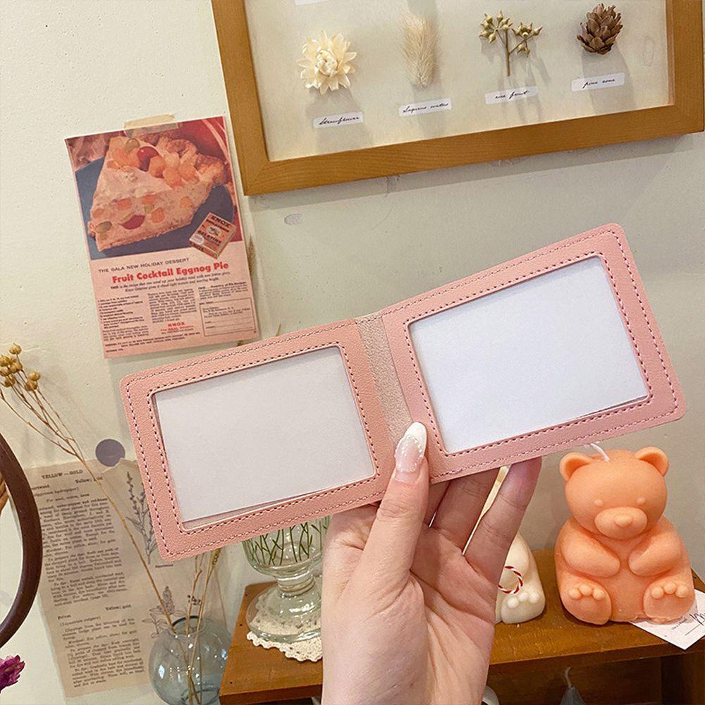 Ví Đựng Thẻ / Tiền Xu Nhiều Ngăn Họa Tiết Gấu Dễ Thương Ốp