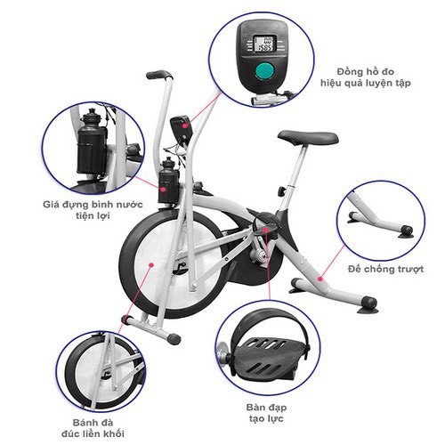 Xe đạp tập thể dục Airbike MK98