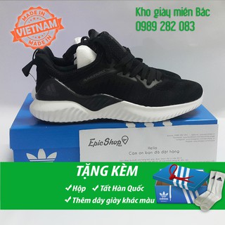 (Ảnh thật+Full box) Giày Alpha Bounce trắng đen