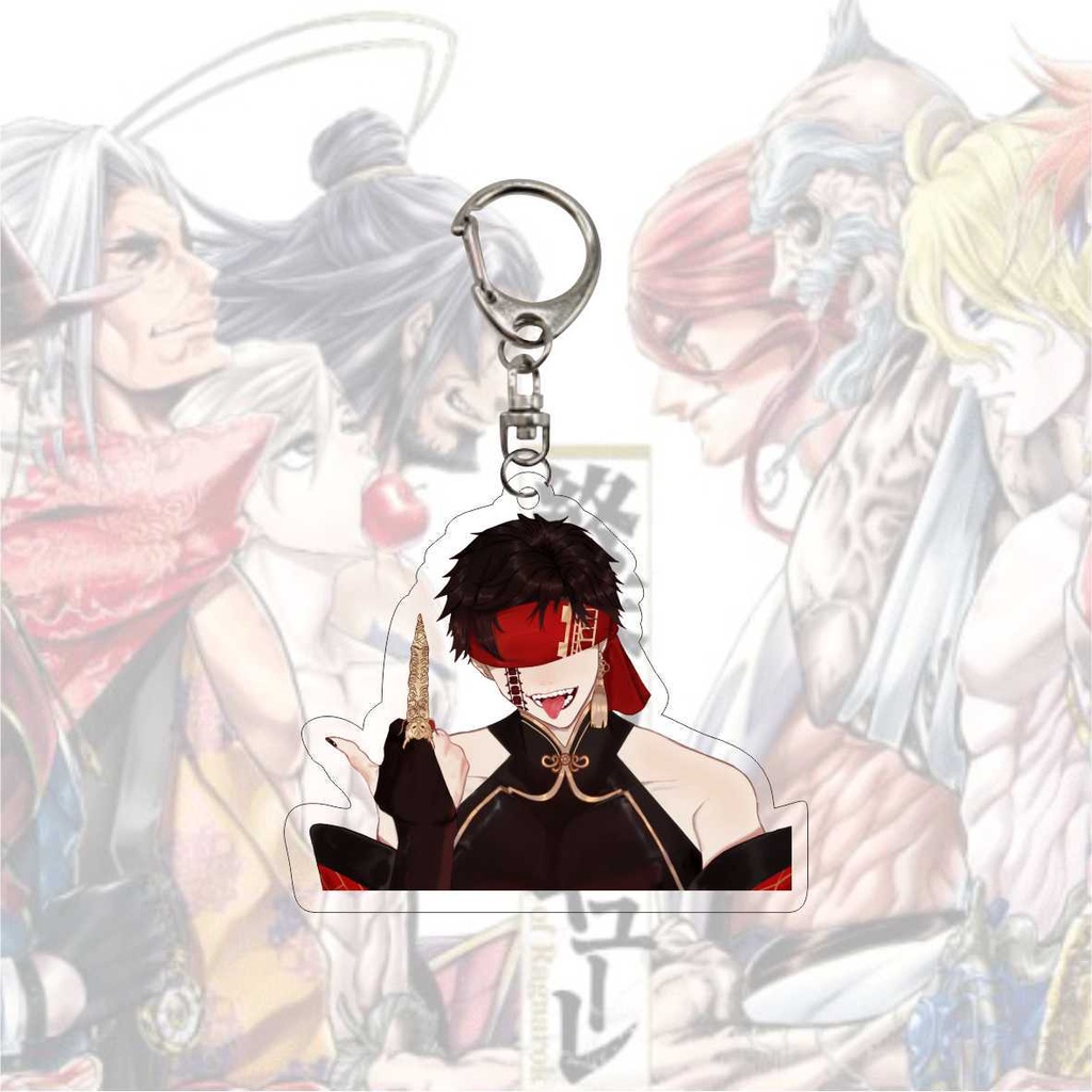 Móc Khóa In Hình Nhân Vật Ragnarok Chất Liệu Acrylic