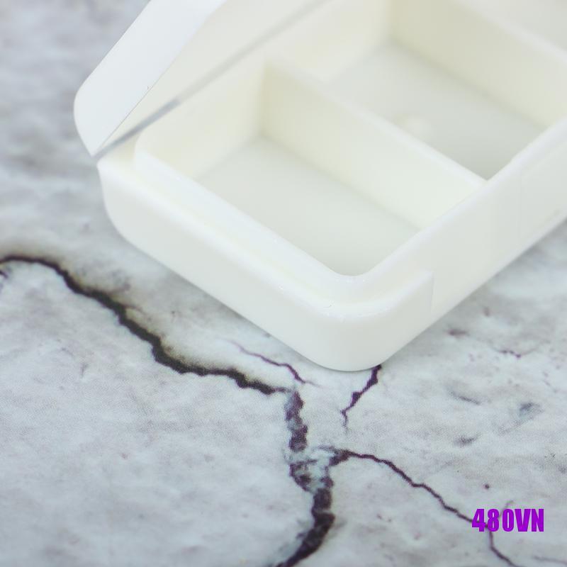 Hộp Đựng Thuốc Mini 3 Ngăn Tiện Dụng Mang Theo Du Lịch