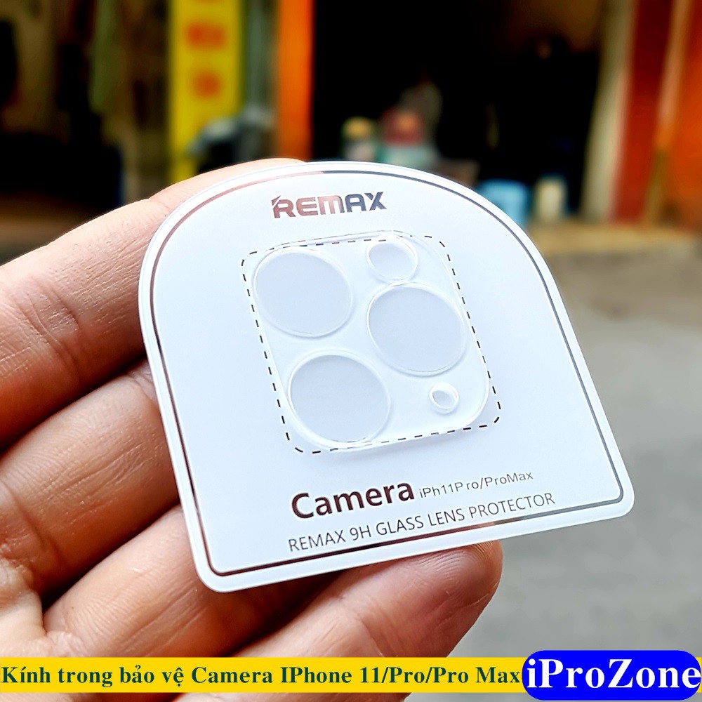 Kính trong bảo vệ camera IPhone 13 Pro Max , IPhone 11 Pro , Pro Max , IPhone 12 , 12 Mini , 12 Pro Max chính hãng Remax