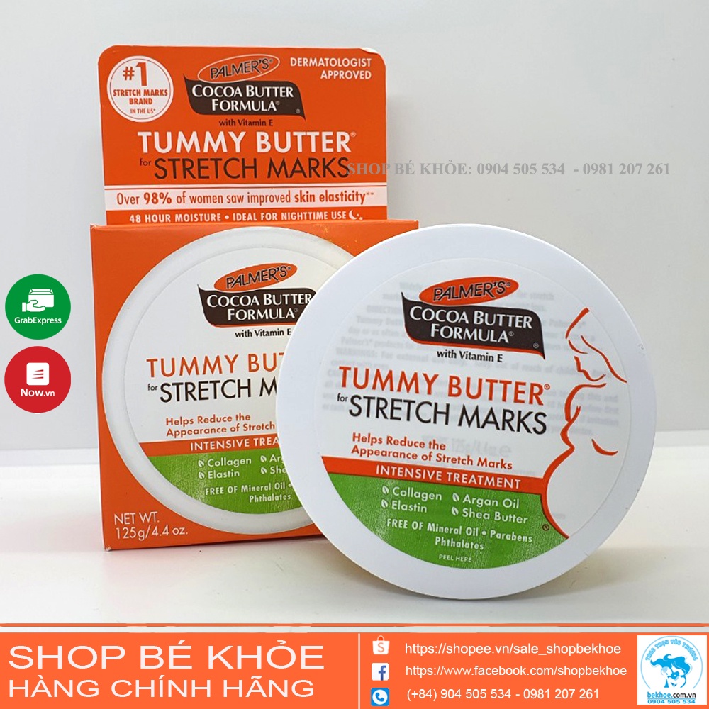 Kem bơ rạn da Palmer's - Palmer's Cocoa Butter Formula Tummy Butter 125gr