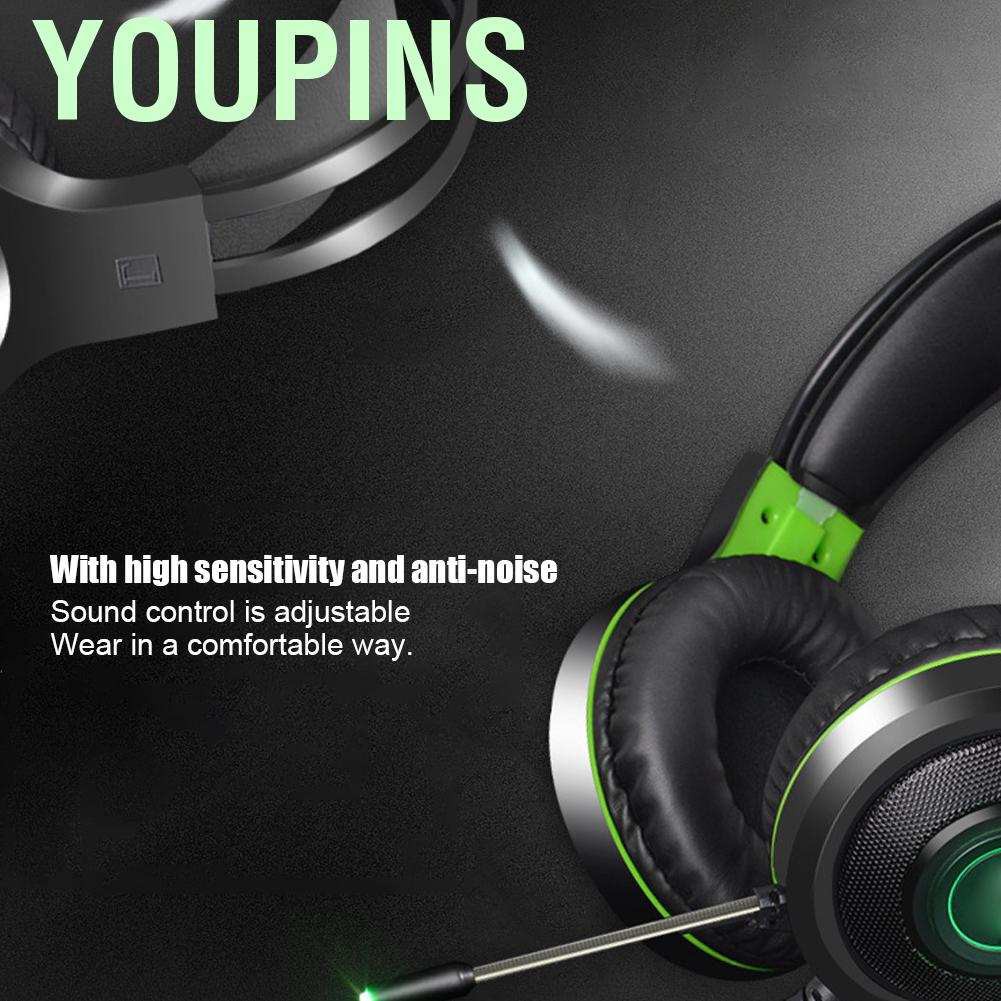 Tai Nghe Chụp Tai Youpins Weekw V5000 Có Đèn Led Chất Lượng Cao | BigBuy360 - bigbuy360.vn