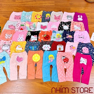 Quần mông thú dài cho bé trai, bé gái chất cotton mềm mịn