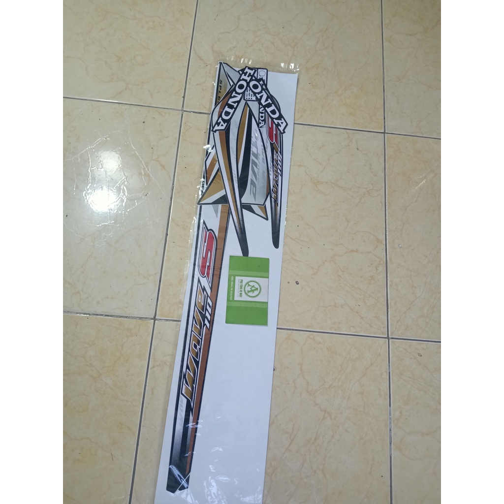 Bộ tem Wave S 110 màu đen đời 2011