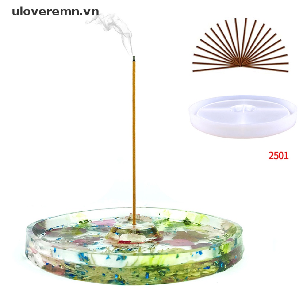 Khuôn Silicone Làm Đế Cắm Nhang Khi Tập Yoga