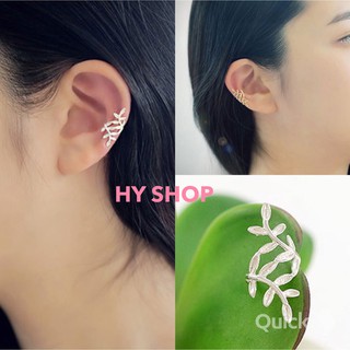 bông kẹp tai hình chiếc lá