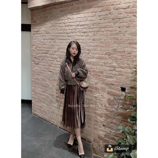 dạ tweed sang chảnh.