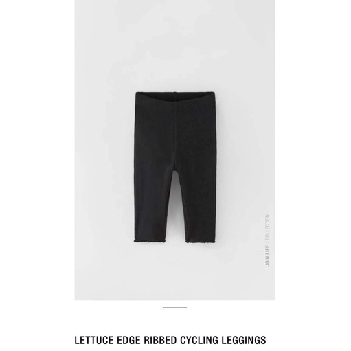 **ZARA** quần biker size 13-14y newtag