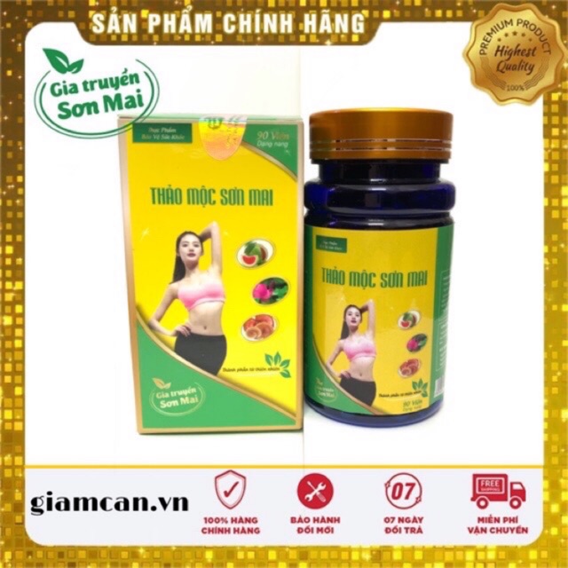 Combo sỉ 3 Giảm Cân Sơn Mai nang 57 viên