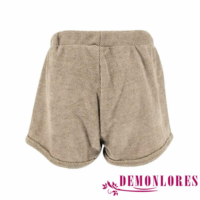 Quần short lưng cao dáng rộng dành cho nữ
