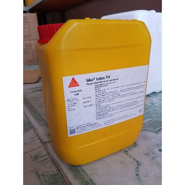 🔊🔊Sika Latex TH🔊🔊⏩Là một loại nhũ tương đương Styrene Butadiene cải tiến