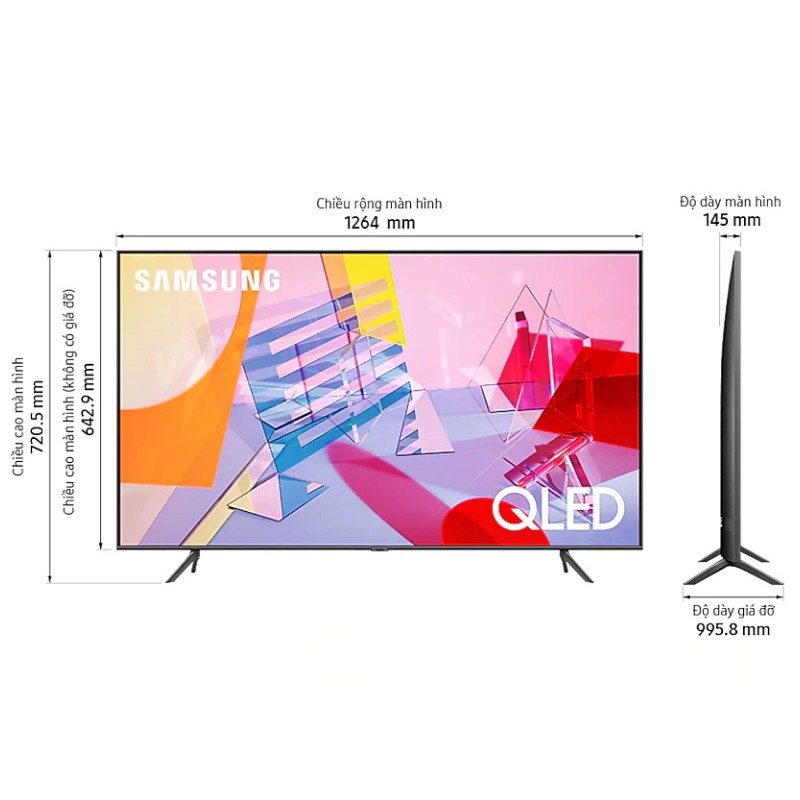 Tivi QLED Samsung QA50Q65T Smart TV 4K 50 inch Mới 2020