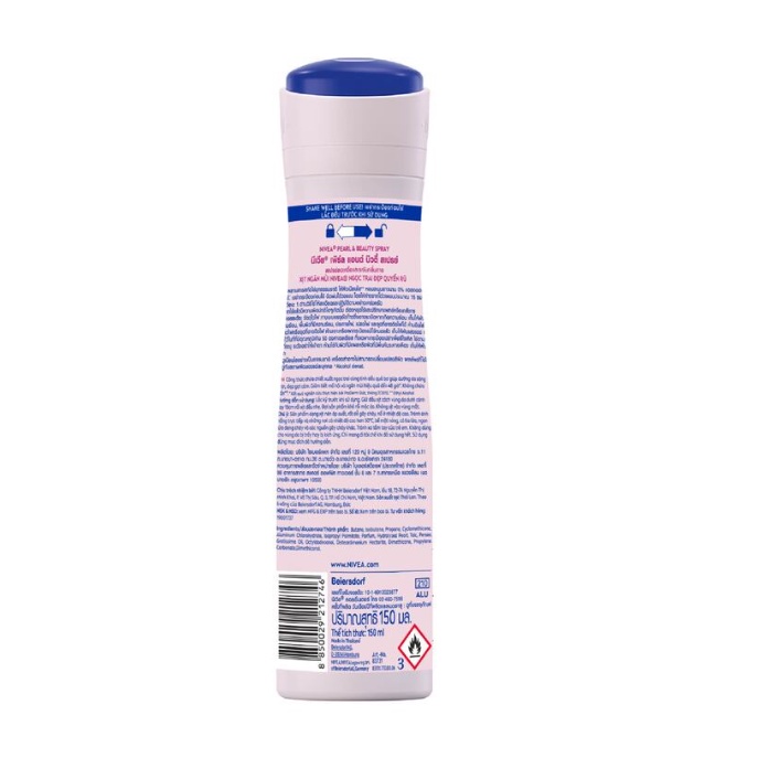 Xịt ngăn mùi Nivea Pearl &amp; Beauty nữ ngọc trai quyến rũ 150ml, khử mùi hôi - Shop Viloet
