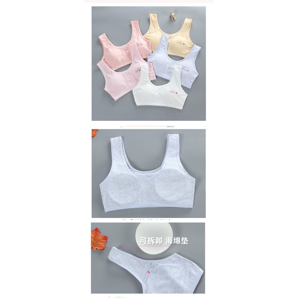 Bra / Áo Lá Học Sinh Mút Mỏng Ba Mèo Xuất Hàn ( AL : 052 ) Hàng Loại Đẹp | BigBuy360 - bigbuy360.vn