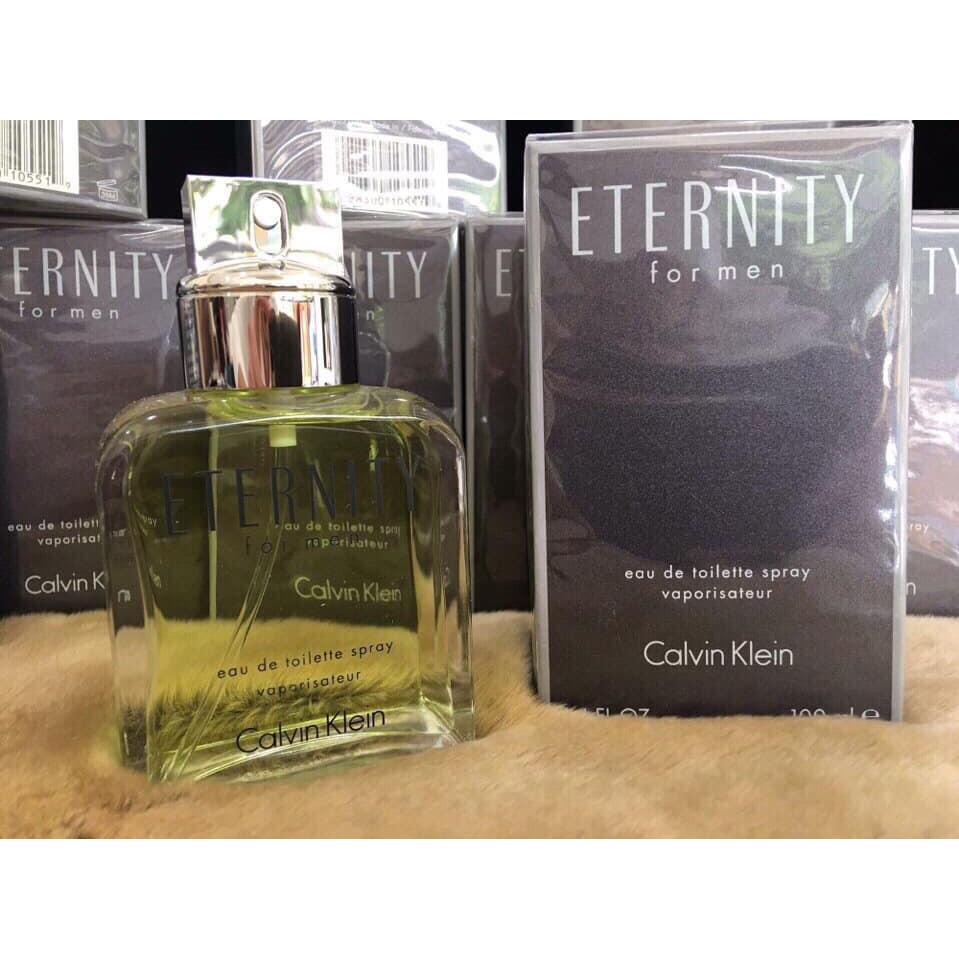 [Có Video] Nước hoa nam CK Eternity For Men 100ml EDT - Nước hoa Pháp sỉ lẻ giá tốt có cửa hàng Q10 HCM