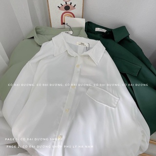 sơ mi túi nắp khuy lưng 1164