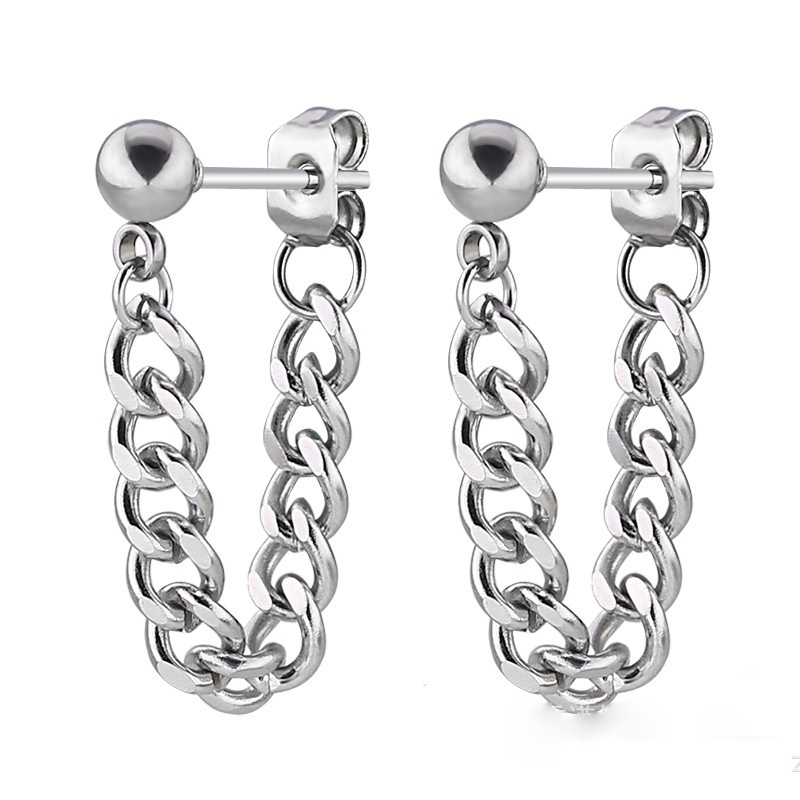 1 chiếc Khuyên tai xích đơn giản