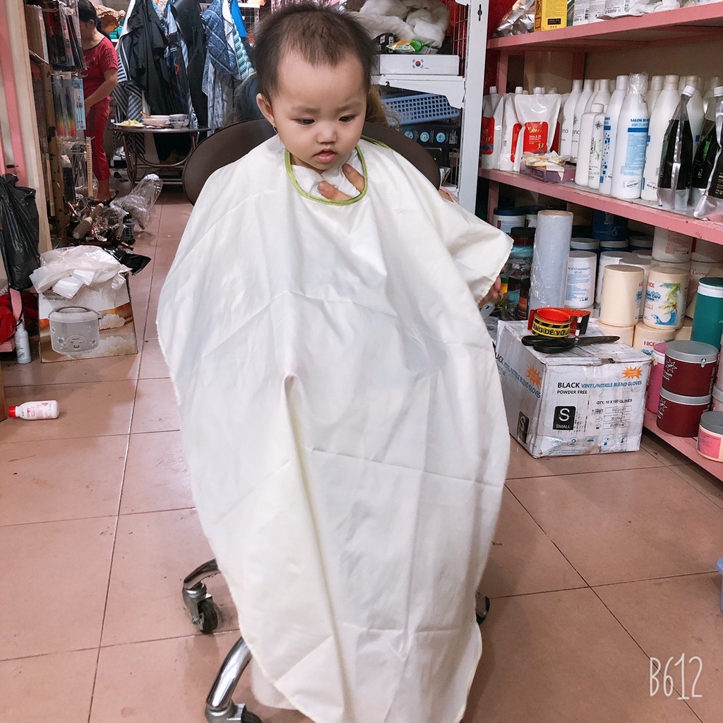 khăn choàng cắt tóc tại nhà siêu rẻ ( phụ kiện tóc)