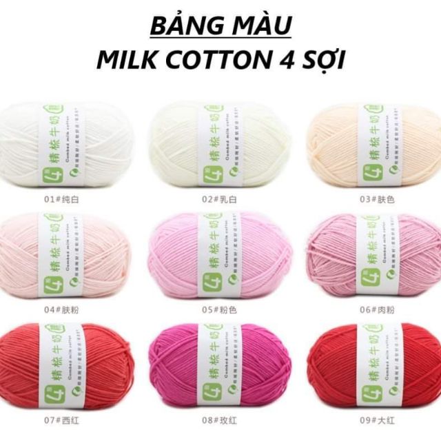 Len milk 50gr. Thiên Vân