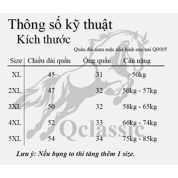 Combo 3 Quần đùi nai mềm mịn thoáng mát mặc thoải mái dễ chịu dễ dàng di chuyển đi lại Q0017