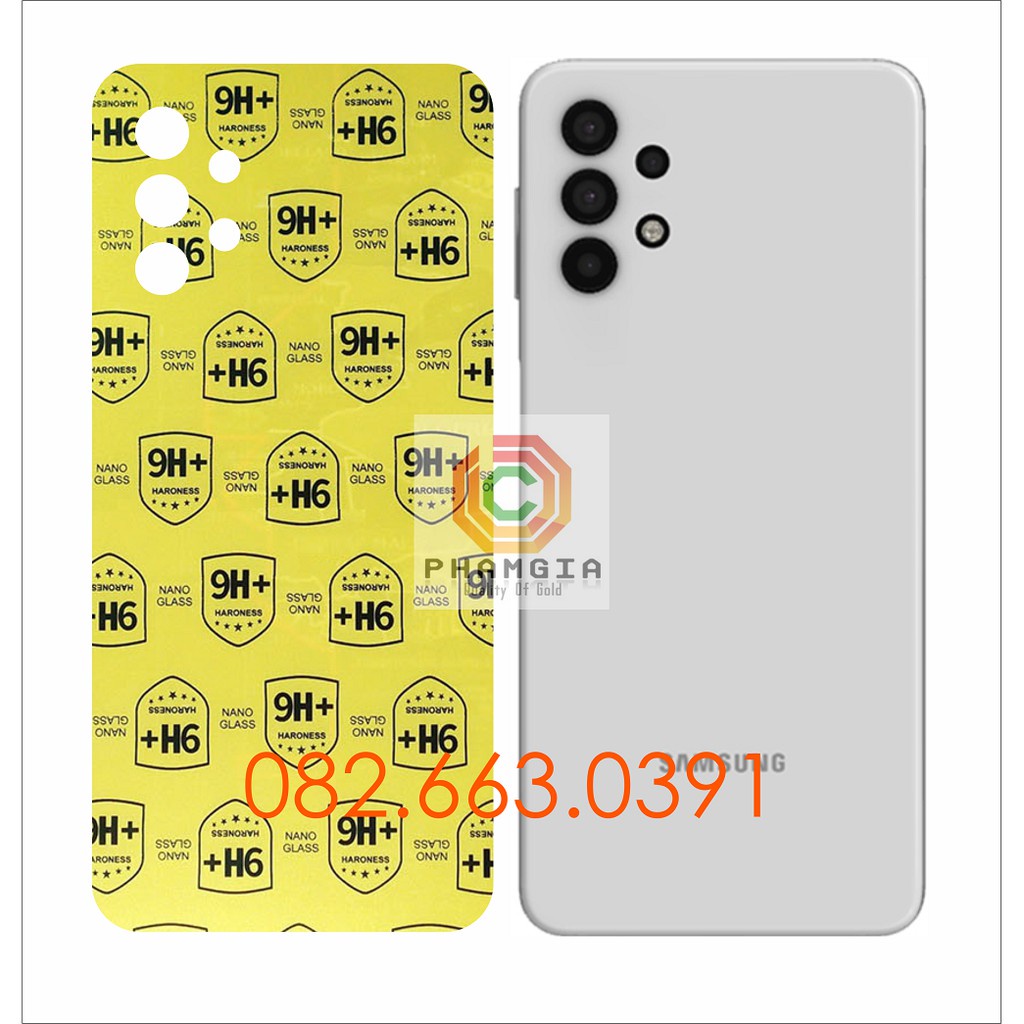 Dán Cường lực mặt sau Samsung A32 (4G/ 5G) (SM-A325F/DS) dẻo nano siêu bền