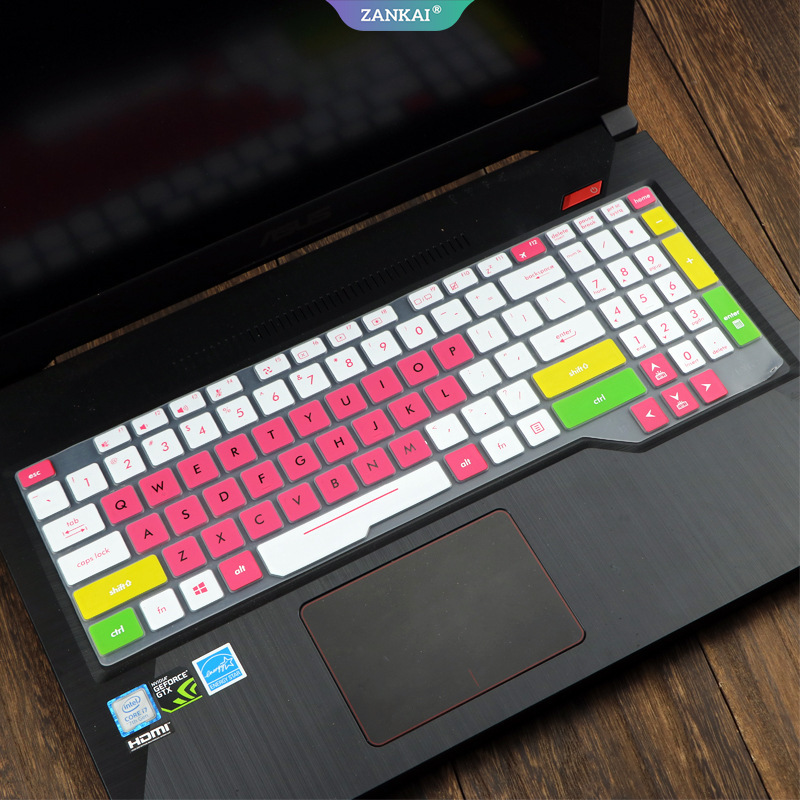 Ốp Lưng Silicon Kèm Bàn Phím Cho Asus Tuf Fx505D 15.6 Inch For Rog Fx63 Fx80 Fz63 Zx63