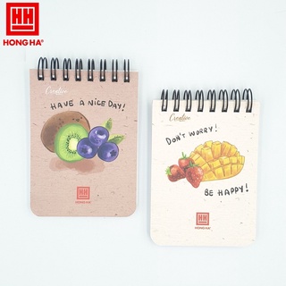 [Giao hỏa tốc] COMBO 5 Cuốn Sổ lò xo A7 Creative Hồng Hà 4124