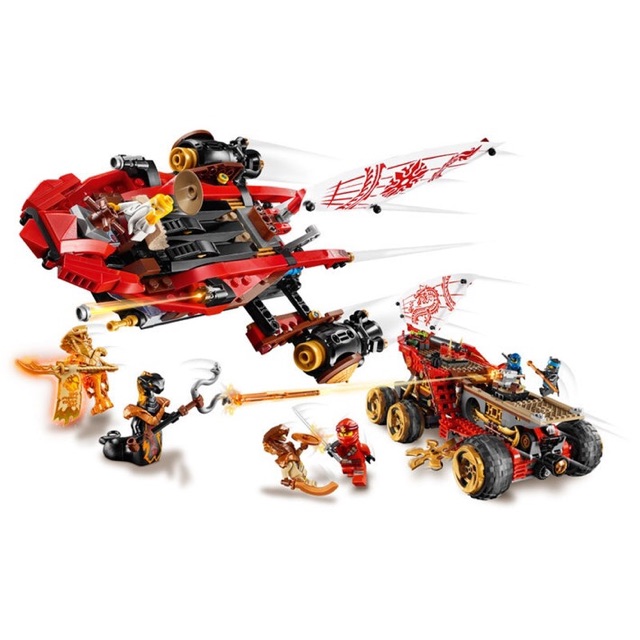 ❣️❣️ Ninjago 2019 Lari 11332 Xe Tăng Sa Mạc của Ninja ❣️❣️ 5 ảnh thật cuối