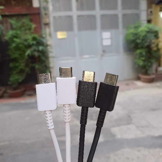 Cáp Type C To C 3A - 5A dài 1m - 1.8m Samsung zin - Hàng chính hãng