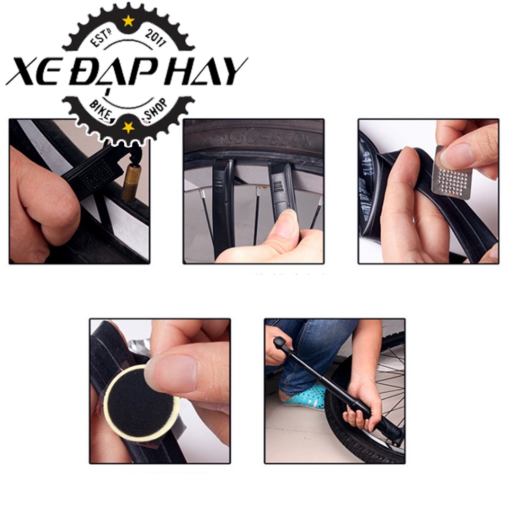 Bộ Dụng Cụ Vá Săm Mini | Bộ Vá Săm Xe Đạp Tiện Lợi | | Dụng Cụ Sửa Chữa & Bảo Dưỡng Xe Đạp Thể Thao
