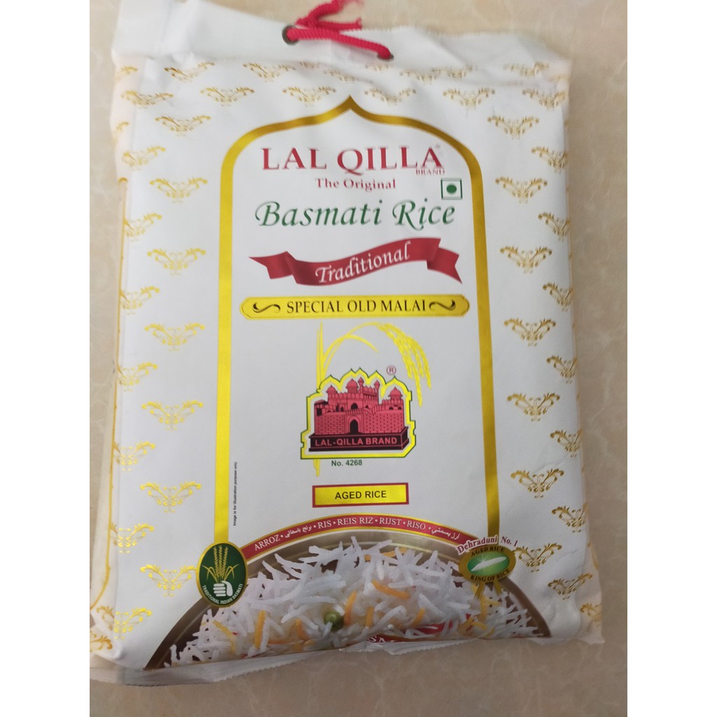 Gạo Basmati India LaQuiLa 5kg Ấn Độ ngăn ngừa tiểu đường