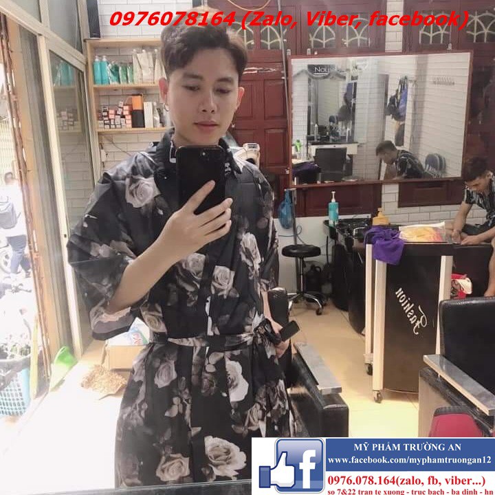 Áo Kimono Cho Khách Hàng tại Salon Tóc Viện Thẩm Mỹ Làm Đẹp