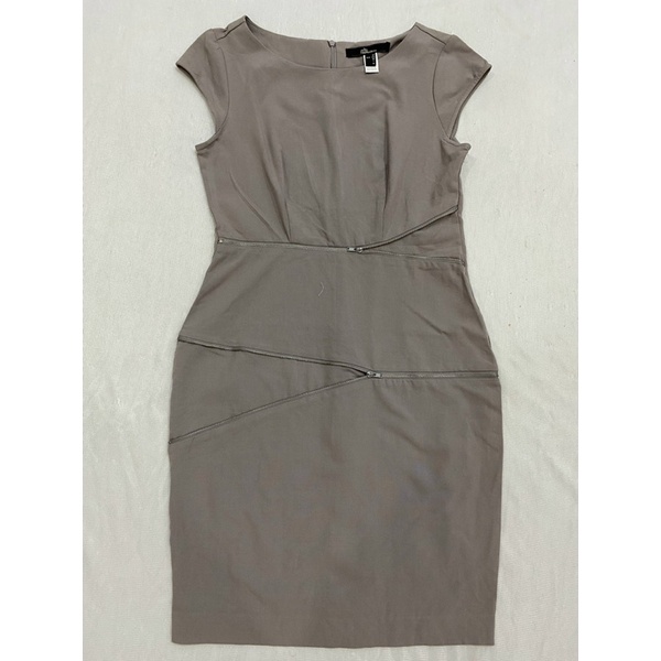 Đầm công sở phối dây kéo Ninomaxx (Size S) - Thanh lý vnxk