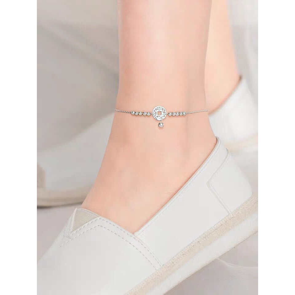 Lắc chân bạc kim tiền may mắn | BigBuy360 - bigbuy360.vn