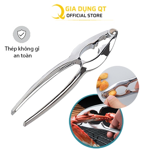Dụng Cụ Kẹp Càng Cua, Càng Ghẹ Và Các Hạt Khô Bằng Thép Không Ghỉ Tiện Ích- Bền bỉ và an toàn cho sức khoẻ