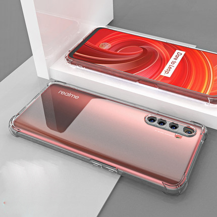 Realme X50 Pro 5G Case Realme 5s 5 3 X2 Pro X XT C2 5i Transparent Shockproof High Qquality Silicone Protective Case