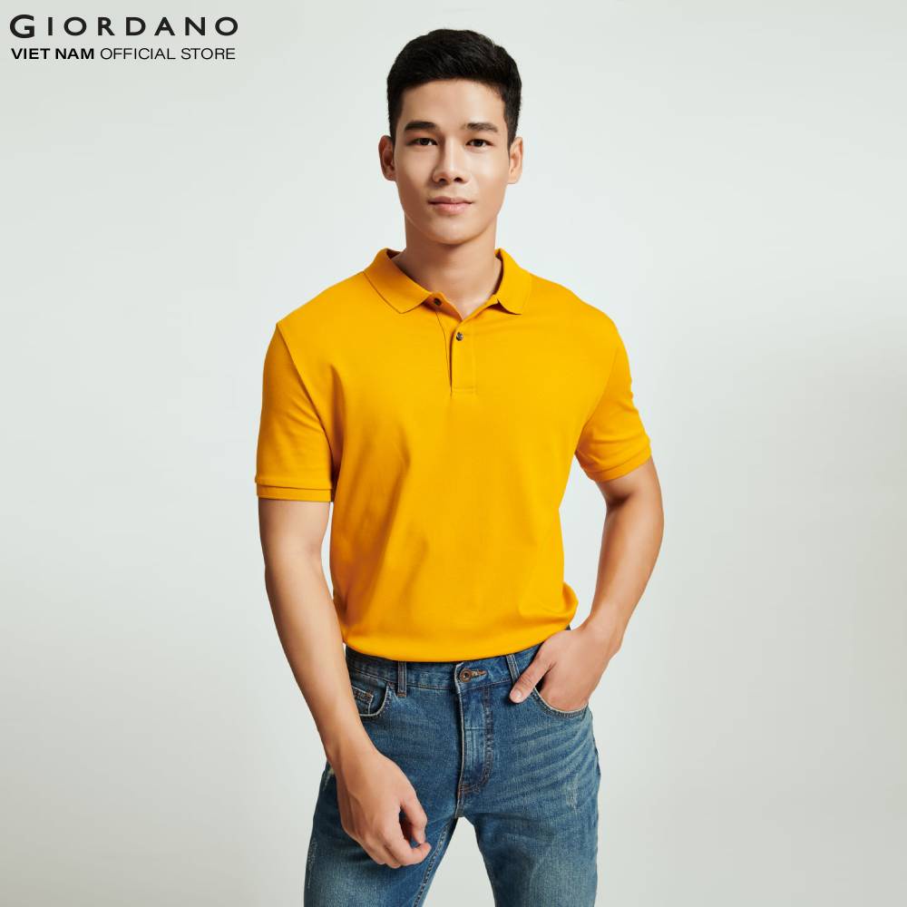 Áo Thun Có Cổ Nam Công Nghệ Kháng Khuẩn Giordano Polo 01010251