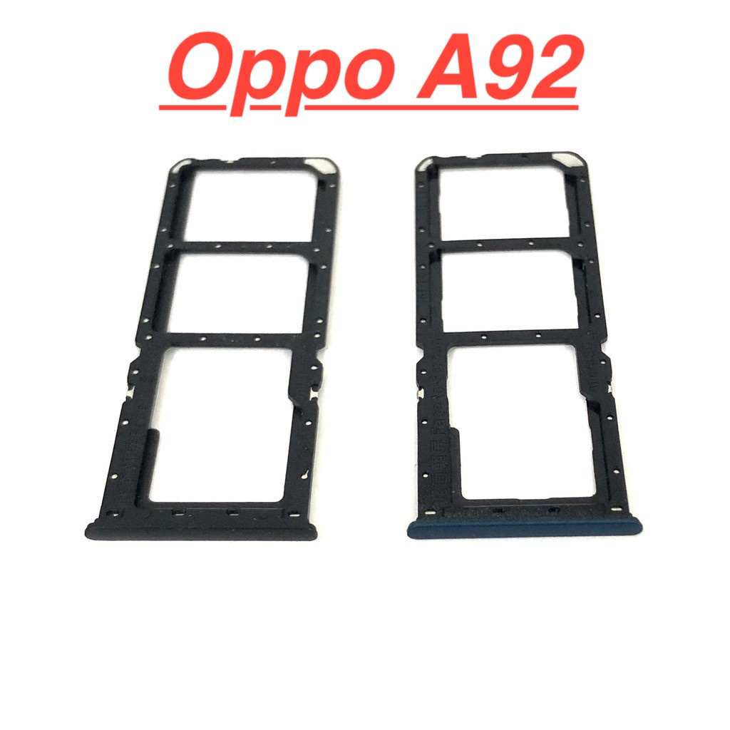 ✅ Khay Đựng Sim Oppo A92 Khay Chứa Thẻ Nhớ Ổ Sim Linh Kiện Thay Thế