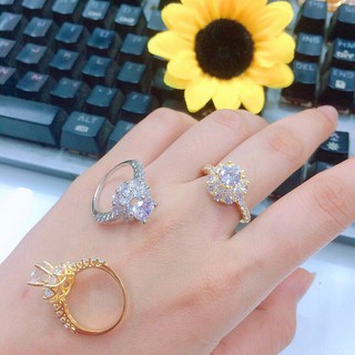 Nhẫn nữ mạ vàng 18k mã 3143