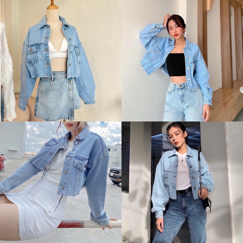 Áo Khoác Jean -Áo khoác bò Jacket XUẤT XỊN