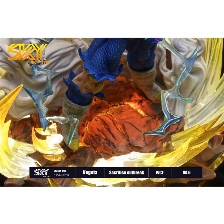 Mô hình Dragonball Resin chính hãng - Vegeta Sky Top Ver 1