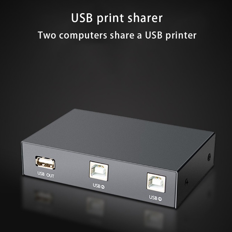 Bộ Chia 2 Cổng USB 2 / 0 2 Trong 1 Cho Máy in / Máy Tính