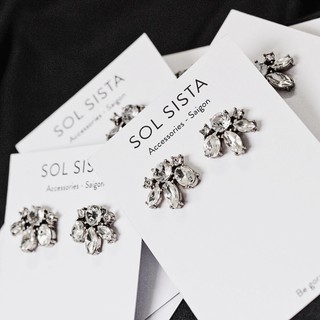 Hoa tai rosebud - earrings - accessories