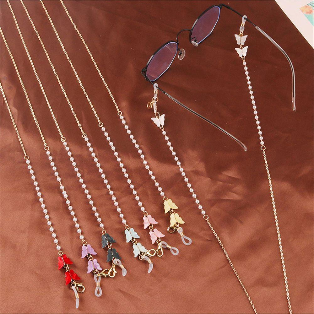 Dây Đeo Mắt Kính Chống Thất Lạc Hình Bướm Thời Trang