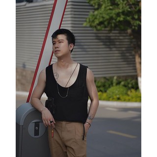Áo Tanktop Cổ rộng