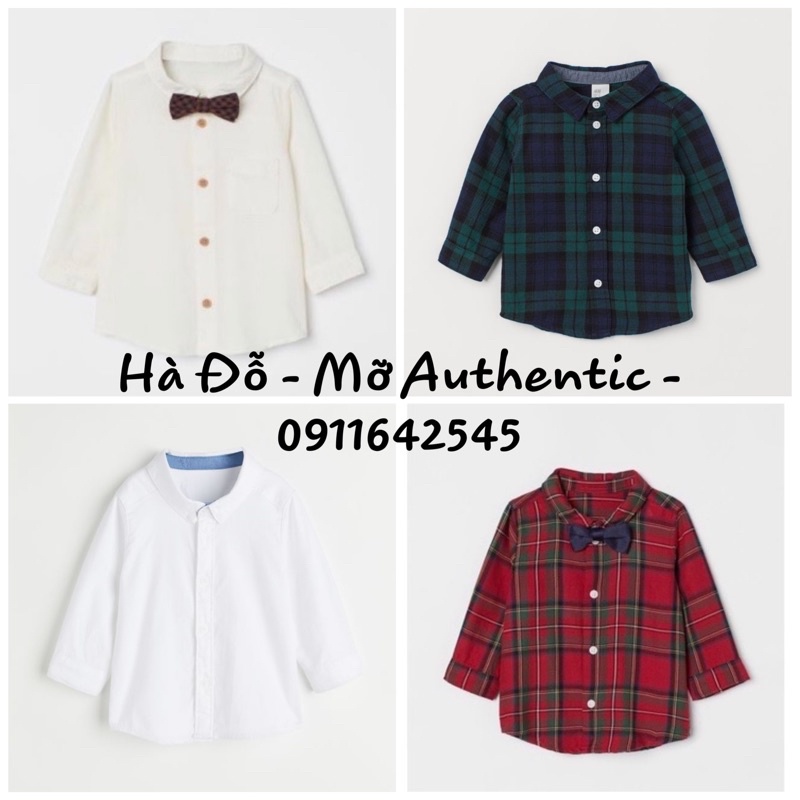 Áo sơ mi HM auth | chất vải mềm mịn, thấm mồ hôi | Săn sale HM Us