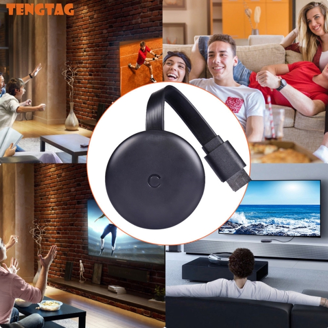 Đầu thu sóng WiFi HDMI không dây cho Chromecast Google Miracast Airplay